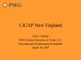 LICAP New England PowerPoint PPT Presentation