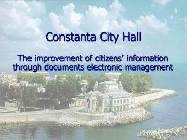 Constanta City Hall