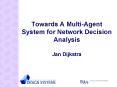 Towards A Multi-Agent System for Network Decision Analysis Jan Dijkstra PowerPoint PPT Presentation