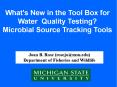What's New in the Tool Box for Water PowerPoint PPT Presentation