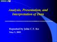 Analysis,%20Presentation,%20and%20Interpretation%20of%20Data PowerPoint PPT Presentation