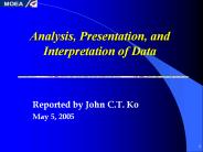 Analysis,%20Presentation,%20and%20Interpretation%20of%20Data