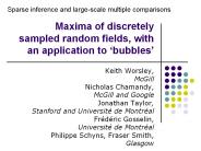 Maxima of discretely sampled random fields, with an application to 