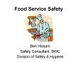 Food Service Safety PowerPoint PPT Presentation