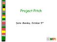 Project Pitch PowerPoint PPT Presentation