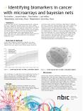Identifying biomarkers in cancer with microarrays and bayesian nets PowerPoint PPT Presentation