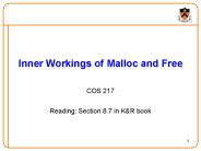 Inner Workings of Malloc and Free