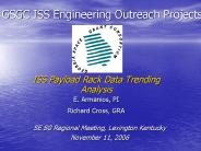 GSGC ISS Engineering Outreach Projects