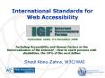 International Standards for Web Accessibility PowerPoint PPT Presentation