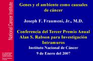 Genes y el ambiente como causales de c