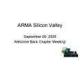 ARMA Silicon Valley PowerPoint PPT Presentation