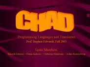 Programming Languages and Translators