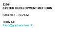 SYSTEM DEVELOPMENT METHODS PowerPoint PPT Presentation