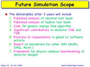 Future Simulation Scope
