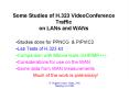 Some Studies of H'323 VideoConference Traffic on LANs and WANs PowerPoint PPT Presentation