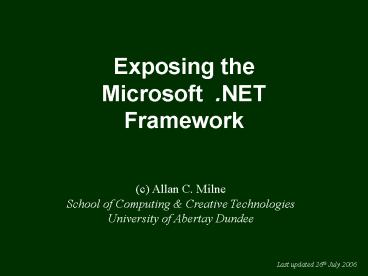 presentation player overlay