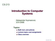 Introduction to Computer Systems