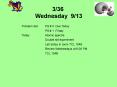 Wednesday 913 PowerPoint PPT Presentation
