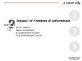 Impact of Freedom of Information PowerPoint PPT Presentation
