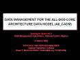 DATA MANAGEMENT FOR THE ALL-DOD CORE ARCHITECTURE DATA MODEL (All_CADM) PowerPoint PPT Presentation
