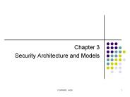 Security Architecture and Models