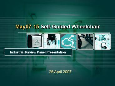 May07-15 Self-Guided Wheelchair