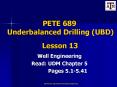 Well Engineering PowerPoint PPT Presentation