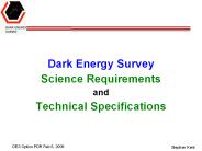 Dark Energy Survey