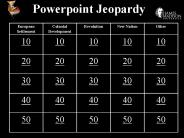 Powerpoint Jeopardy