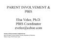 PARENT INVOLVEMENT PowerPoint PPT Presentation