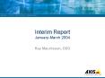 Interim Report January-March 2004 PowerPoint PPT Presentation