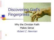 Discovering God's Fingerprints