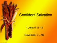 Confident Salvation