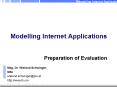Modelling Internet Applications PowerPoint PPT Presentation