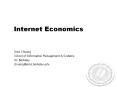 Internet Economics PowerPoint PPT Presentation