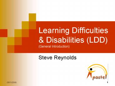Learning Difficulties