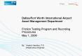 DallasFort Worth International Airport Asset Management Department PowerPoint PPT Presentation