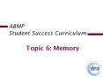 ABMP Student Success Curriculum PowerPoint PPT Presentation