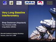 Very Long Baseline Interferometry