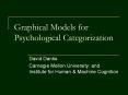 Graphical Models for Psychological Categorization PowerPoint PPT Presentation