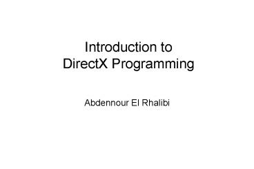 presentation player overlay