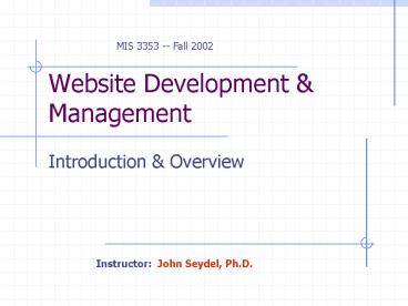 Website Development