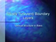 Mostly Turbulent Boundary Layers