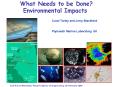 What Needs to be Done? Environmental Impacts PowerPoint PPT Presentation
