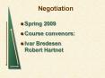 Negotiation PowerPoint PPT Presentation
