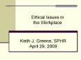 Ethical Issues in PowerPoint PPT Presentation