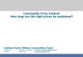 Commodity Price Outlook How long can the high prices be sustained PowerPoint PPT Presentation