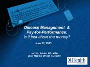 Disease Management