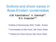 Solitons and shock waves in Bose-Einstein condensates