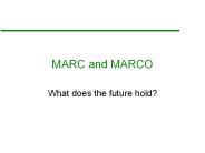MARC%20and%20MARCO